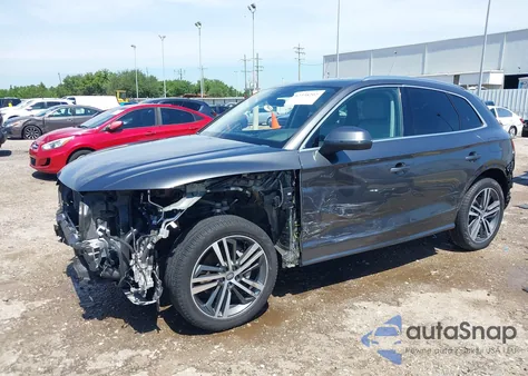 2020 Audi Q5 Prestige 55 Tfsi E Quattro S Tronic z USA, uszkodzony, nr VIN WA1F2AFY3L2112446